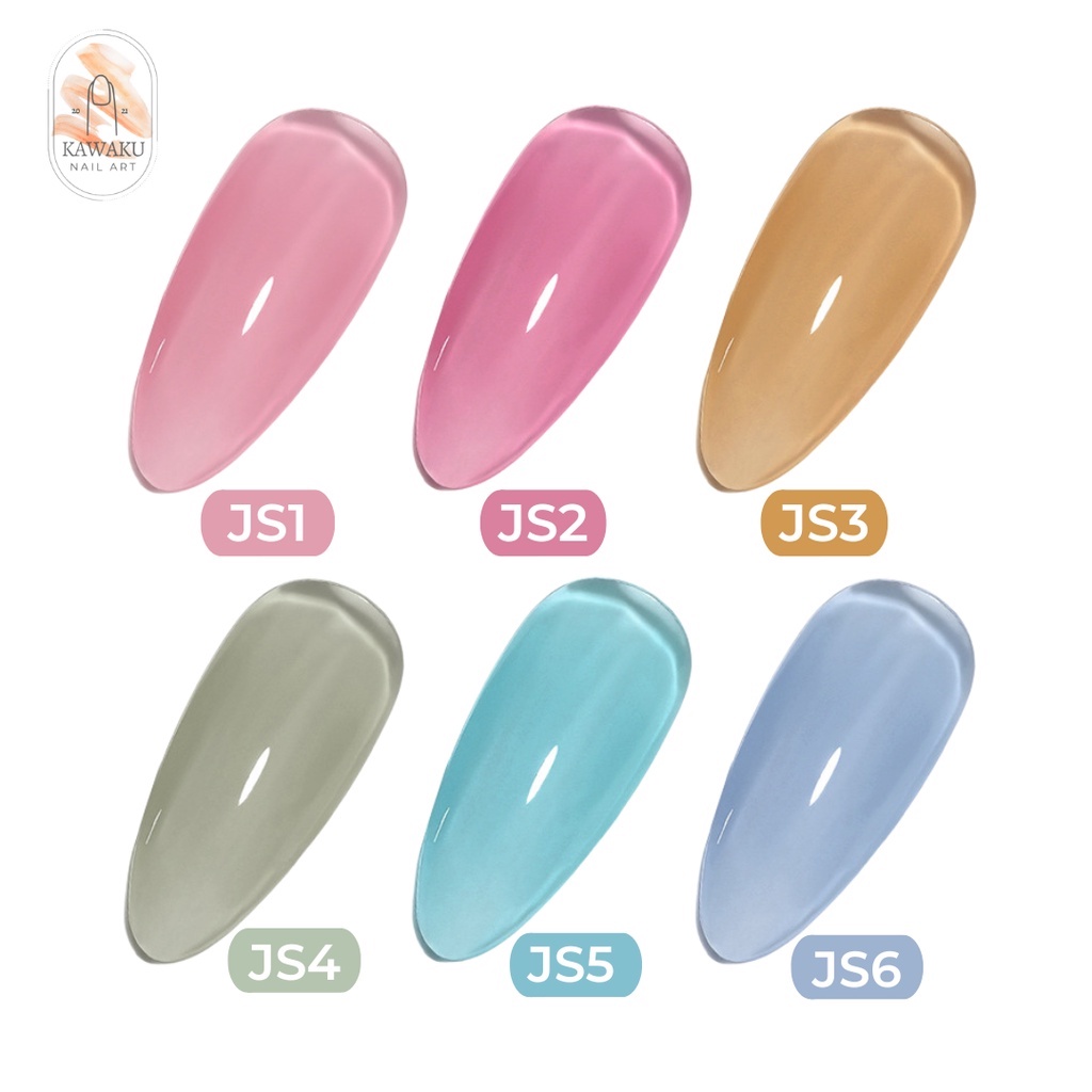 Venalisa Kutek Tranparent Jelly Color Spar Cat Eye Gel Nail Polish UV LED