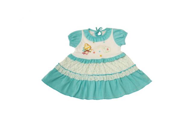 Dress Bayi Motif Peri/ Terusan Bayi/ Baju Bayi Perempuan/Baju Anak Perempuan/Dress Anak Perempuan