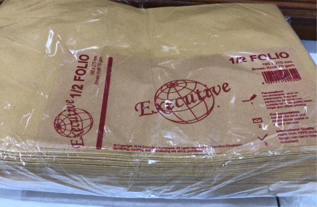 

RB Amplop Coklat 1/2 Folio