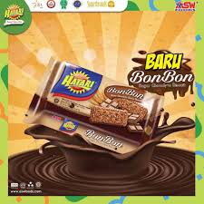 

BISKUIT HATARI BONBON SUGAR CHOCOLATE MAKANAN RINGAN SNACK HATARI CHOCOLATE MILK FLAVOUR CREAM SNACK MURAH ENAK