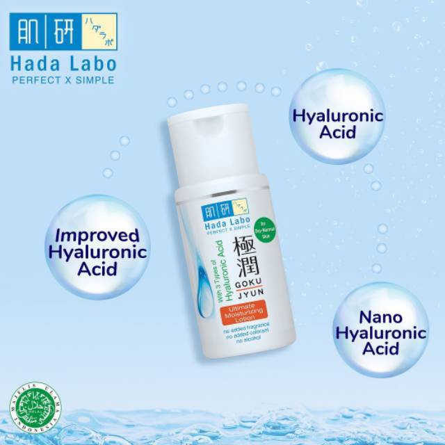 HADA LABO LOTION 100ML BPOM TONER GOKUJYUN SHIROJYUN ALPHA