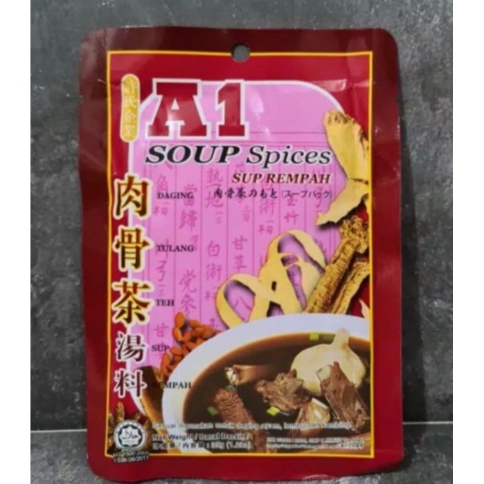 

A1 soup spices sup rempah 35gram