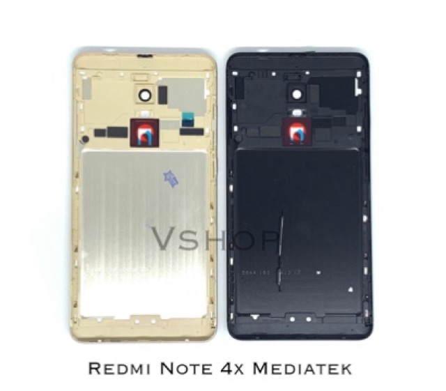 Backdoor Tutupan Baterai Casing Belakang Xiaomi Redmi Note 4X Mediatek (mtk)