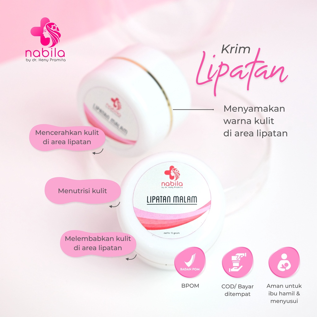 NIGHT CREAM BRIGHTENING SERIES | KRIM MALAM | NABILA | NABILA SKINCARE | SKINCARE NABILA