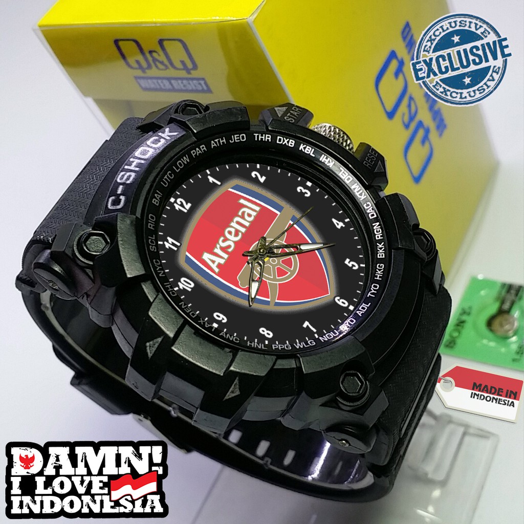 Jam Tangan Custom ARSENAL 1 Outdoor