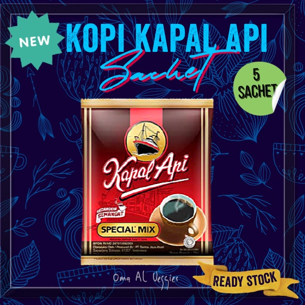 

KOPI KAPAL API SPECIAL MIX PER 5 SACHET @ 25 Gr