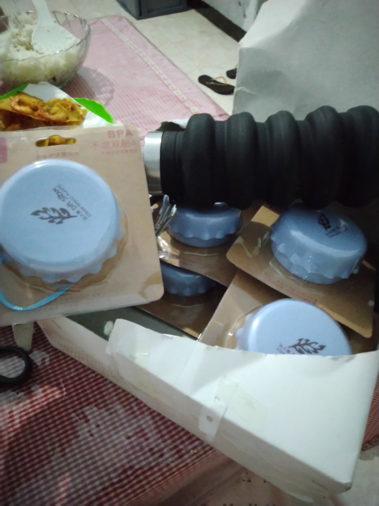 Gelas Lipat Foldable Travel Cup Gelas Travel Lipat Bpa Free