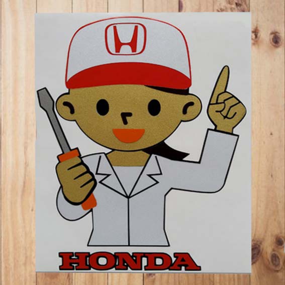 

Stiker Honda Mechanic Girls Character