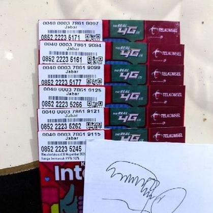NOCAN NOMOR CANTIK TELKOMSEL AS SIMPATI KWARTET (CEK STOK DI DESKRIPSI)