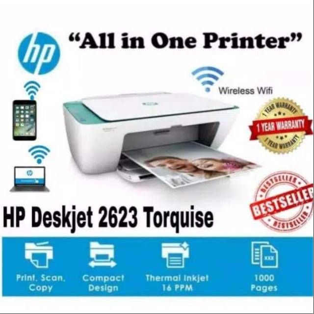 Deskjet hp w2623 wifi all in