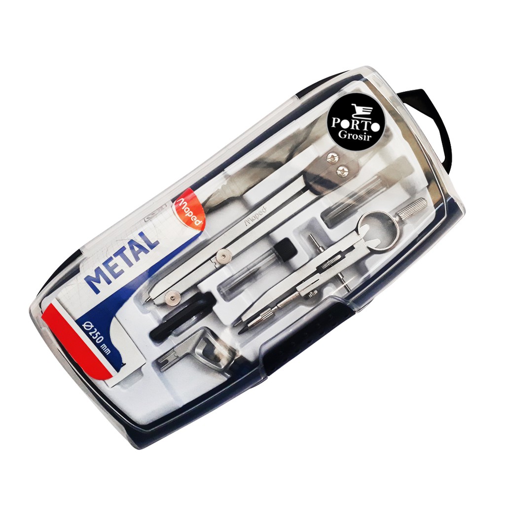 

Maped Jangka Focus Metal Set 8 Pcs 250mm Anak Sekolah Study Kuliah