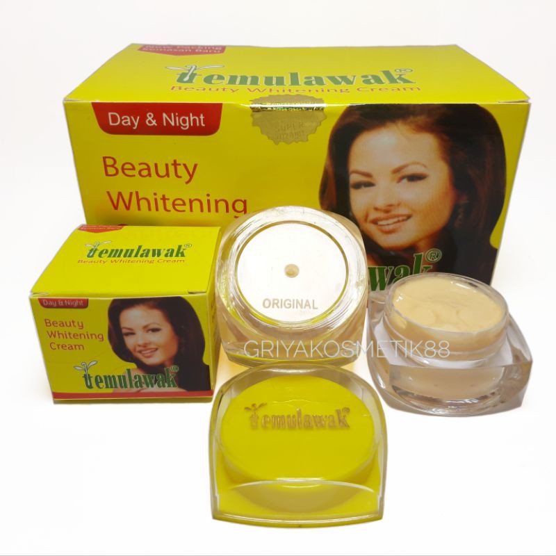 CREAM TEMULAWAK BEAUTY ORIGINAL POT KACA [ecer]