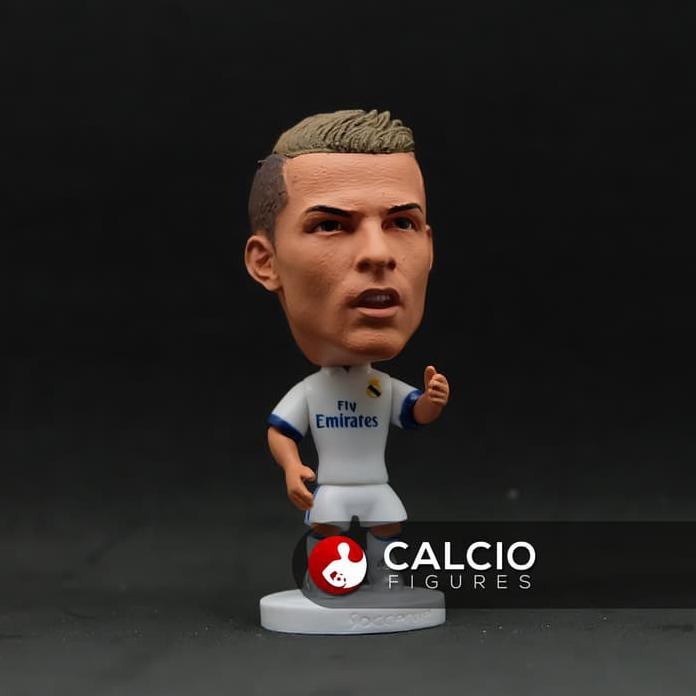 Real Madrid H- C.Ronaldo | Action Figure Miniatur Pemain Bola Soccerwe