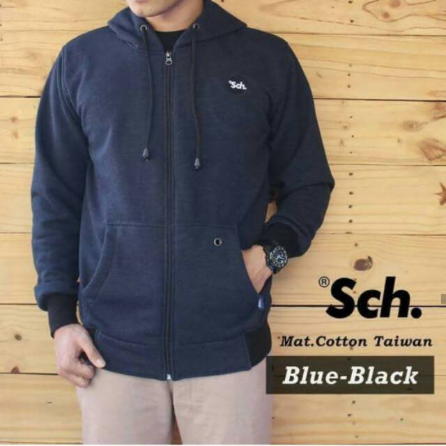 Jaket Sch. Blue Black