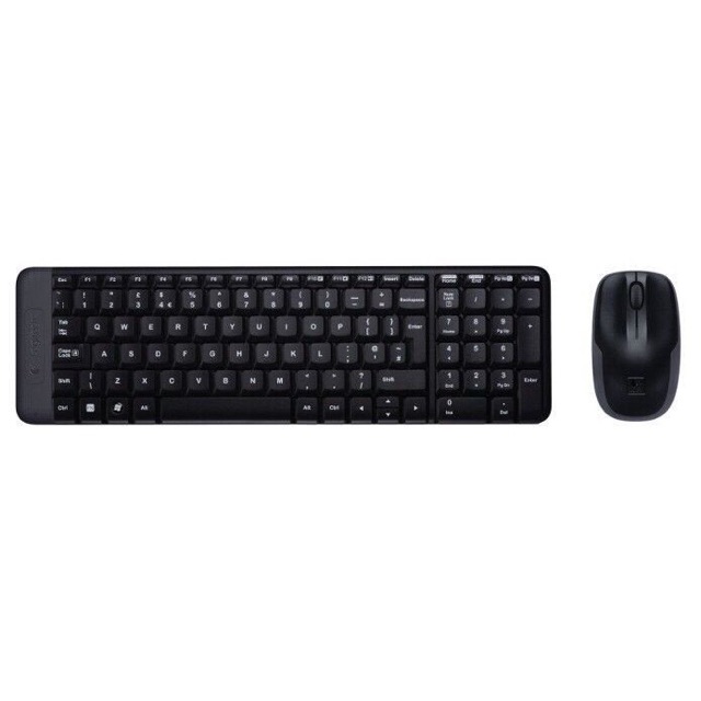 Paket Combo Logitech MK220 KEYBOARD MOUSE WIRELESS Resmi original