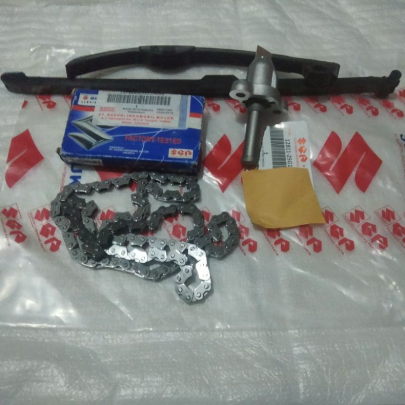 Satria Fu paketan murah set tonjokan keteng + Rante keteng + lidah tensioner