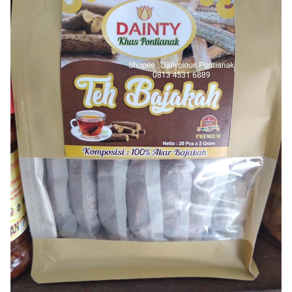 

TEH BAJAKAH KHAS PONTIANAK | TEH BAJAKAH DAINTY