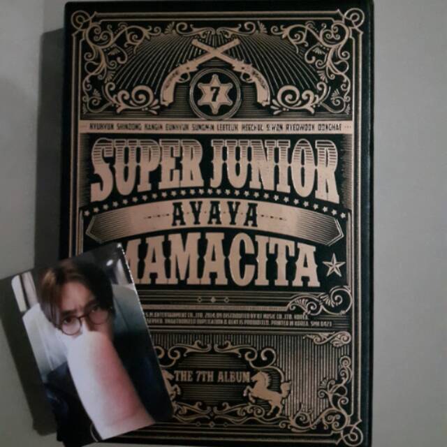 SUPER JUNIOR ALBUM "MAMACITA" PRELOVED