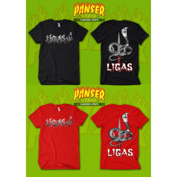 kaos pagar nusa ligas cod bahan catton combed