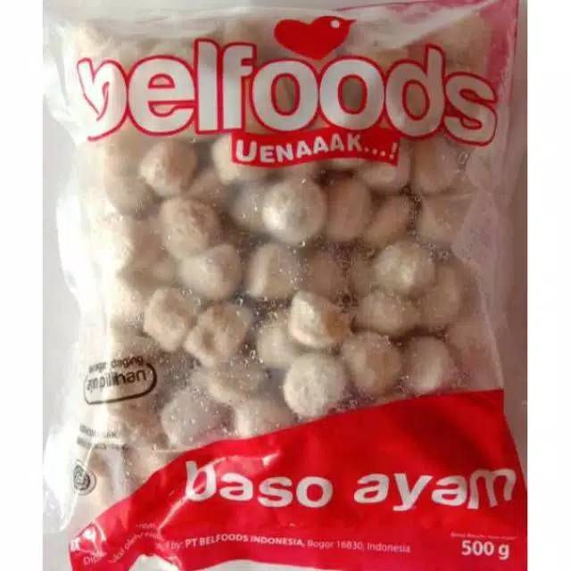 

Belfoods Uenaaak Baso Ayam mini (belfoods baso kerikil) 500gr