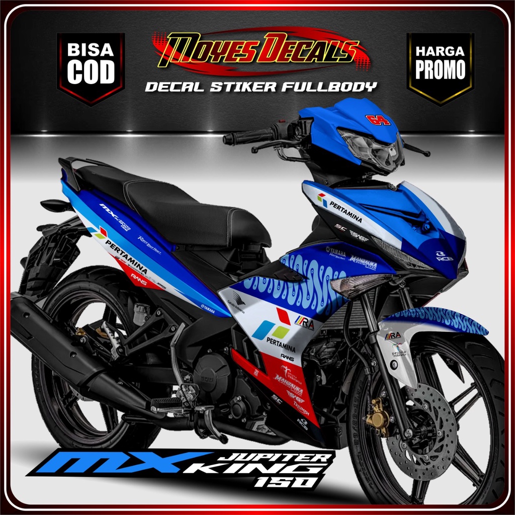 Decal Stiker New MX King 150 Mandalika RCI Fullbody