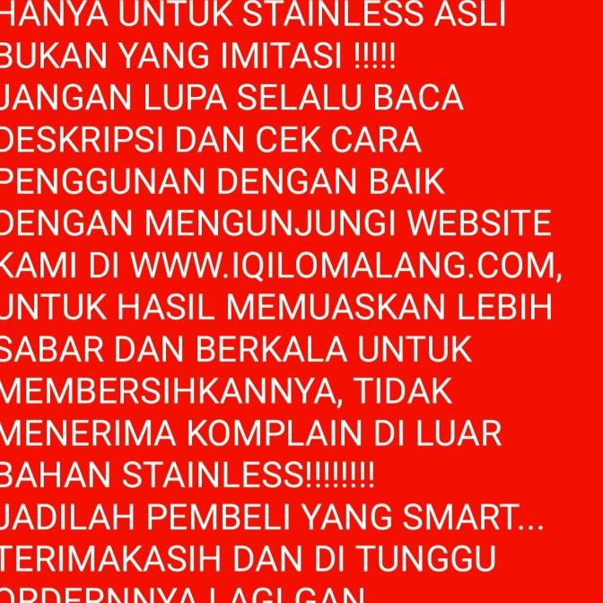 READY COD POWDER SAKTI IQILO PEMBERSIH STAINLESS MURAH