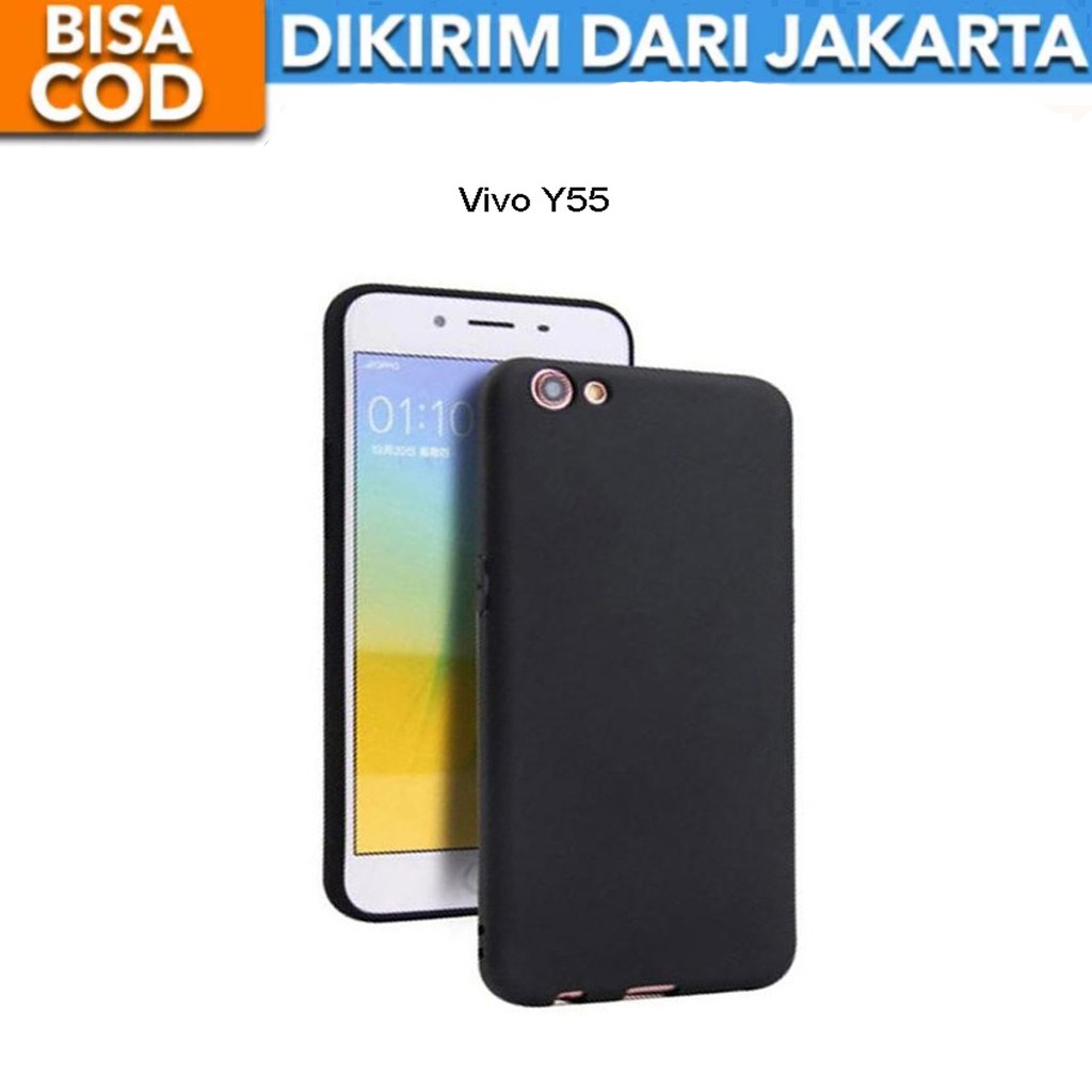 SoftCase Black Matte for Vivo Y55