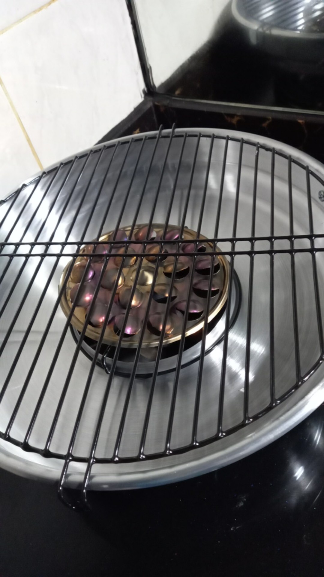Maspion Fancy Grill Alat Panggang Serbaguna Roaster Panggangan Kompor Gas Ikan Sate Bbq Griller 33cm