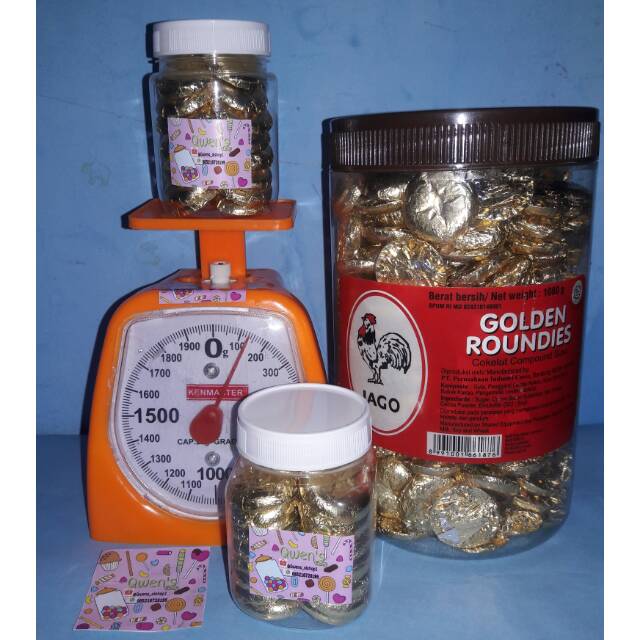 

Coklat koin ayam jago toples mini 130gram