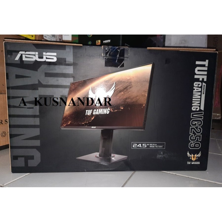 MONITOR GAMING ASUS TUF VG259QM 24.5" 25 inch IPS 1Ms 280hz