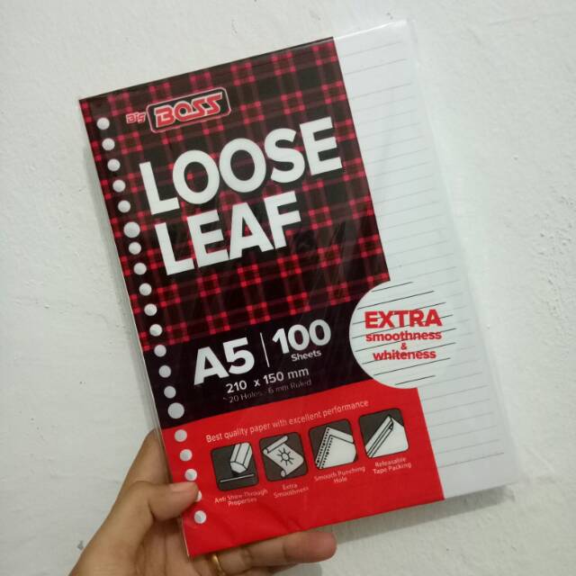 

Isi Binder A5 (20ring) Putih Bergaris
