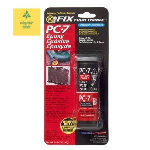 

Lem PC 7 Epoxy Tambal Beton Kayu Logam Kaca Keramik Pipa Plastik USA