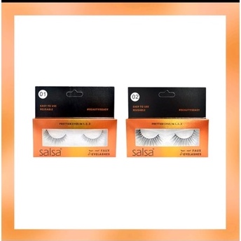 *galerybeautysemarang* Salsa Faux Eyelashes - Bulu Mata Palsu Natural Fake Eyelash
