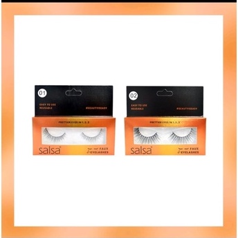 *galerybeautysemarang* Salsa Faux Eyelashes - Bulu Mata Palsu Natural Fake Eyelash