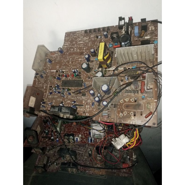 mesin tv goldstar mati (fbt TDK ada)