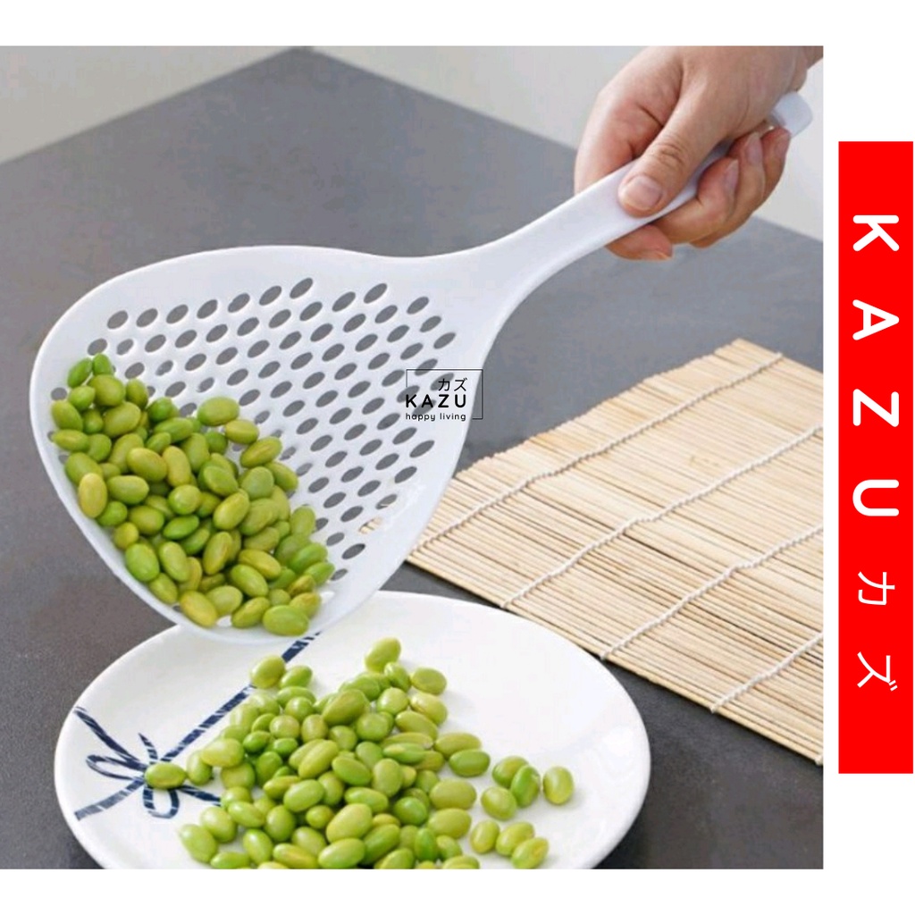 KAZU KHL217 Sendok Saringan Besar Jumbo Serbaguna Tirisan Mie Sup Kuah