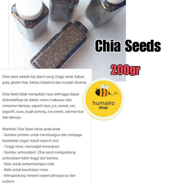 

Chia Seed, Biji Chia 200gr