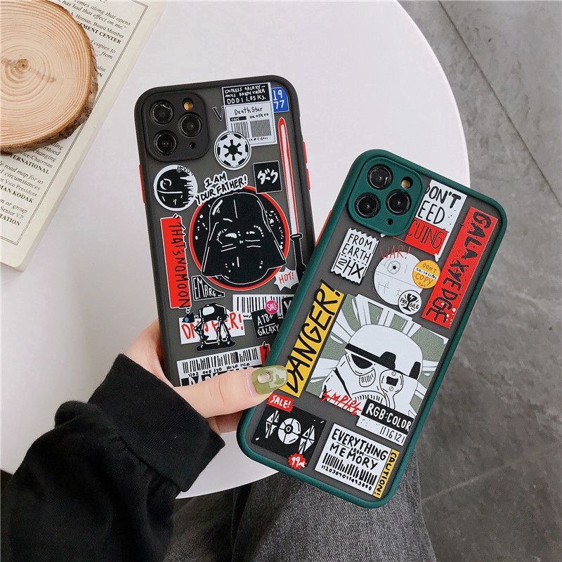 Lens Protection Case for iPhone 12 Mini 11 Pro Max Star Wars X Xs Max XR