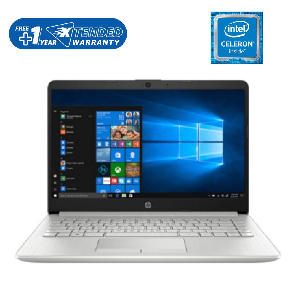 HP Laptop 14s-cf1051TU 14 HD BV LED Celeron-4205U 4GB 512GB SSD Silver