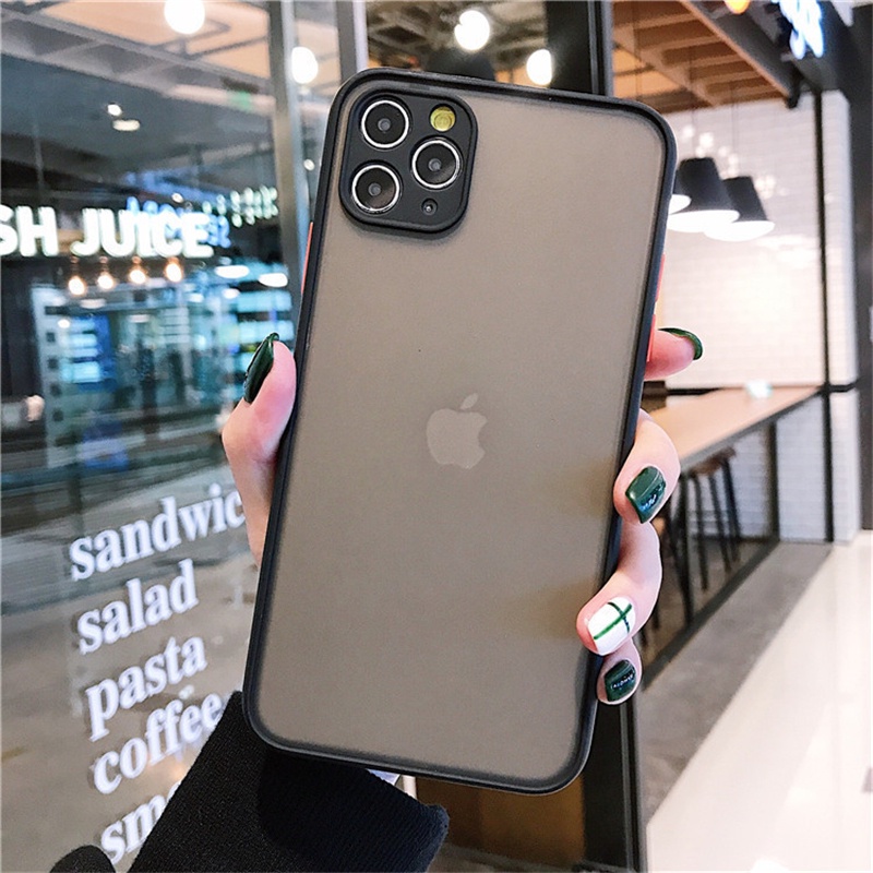 iPhone 11 Pro Max iPhone 6s iPhone 7 8 Plus iPhone XR iPhone XS Max Casing Soft Case Silikon TPU Matte Untuk