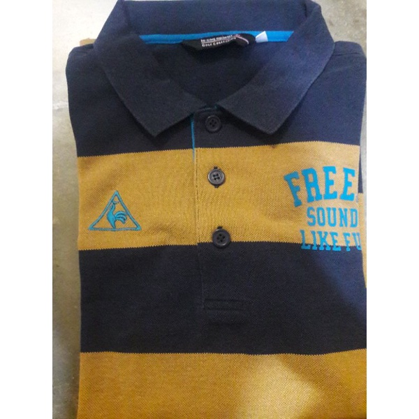 Polo Lecoq Soprtif Golf kaos Strip