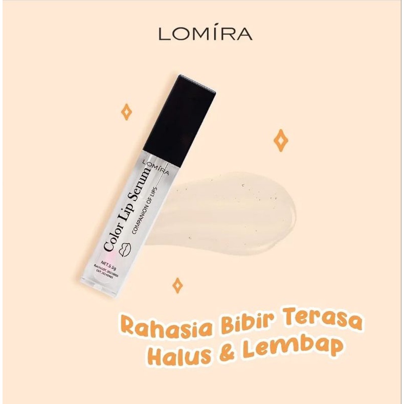 Lomira Lip Serum Color 5.5g | Lomira Lip Serum GOLD 6.5g/ VITAMIN | Salsa Lip Glow Serum