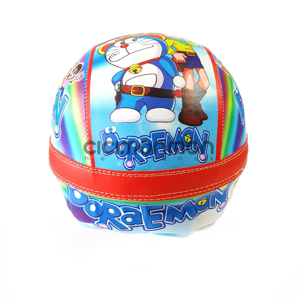 SPECIAL Helm Anak Retro Karakter Doraemon