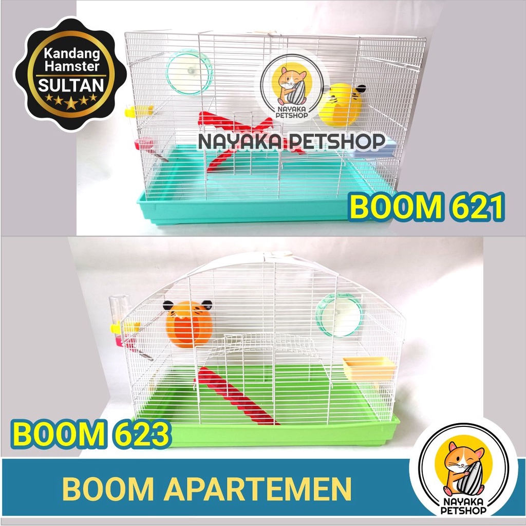 Boom Jumbo Kandang Hamster Besar Tingkat 3 Lantai Murah