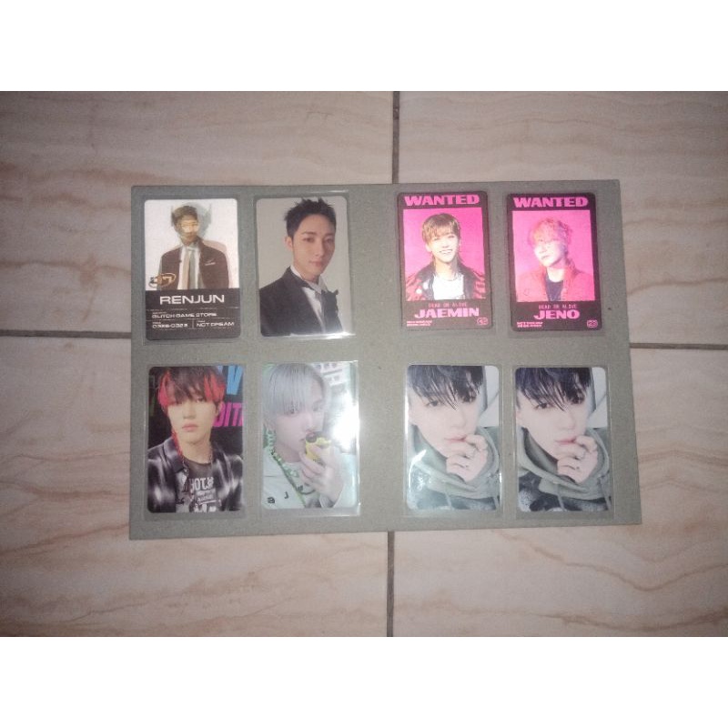 PC PHOTOCARD LENTI JENO JAEMIN CHENLE JISUNG WALKIE TALKIE GLITCH MODE SCRATCH BEATBOX YOUNG STAR NC