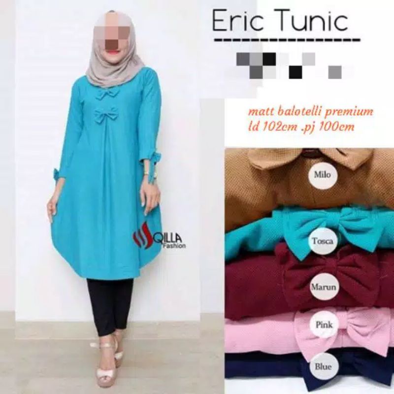 Eric tunik atasan wanita fashion muslim