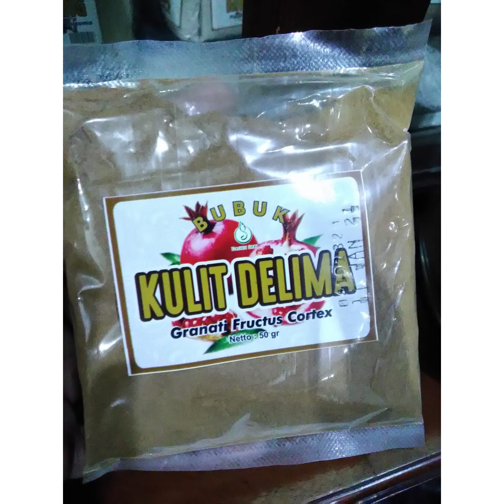 

Kulit Delima Bubuk