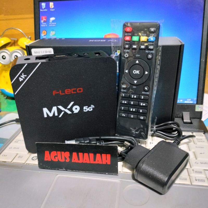 SET TOP BOX TV DIGITAL FLECO MXQ-PRO 4K SMART TV BOX ANDROID 7-tv - set box digital set top box term