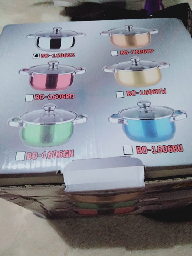 Bistro Bo-1606ss 3 Set Panci Stainless