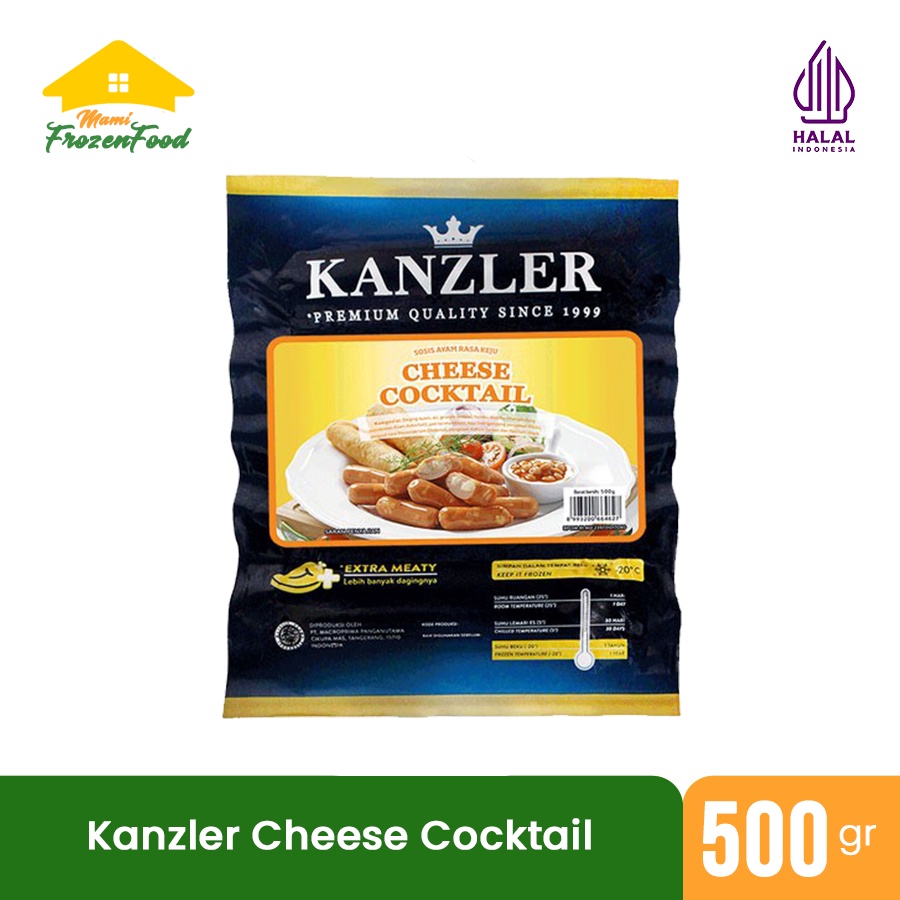 

Kanzler Sosis Cheese Cocktail (500gr)